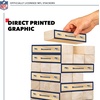image:imageWild Sports NFL Giant Stacking Wooden Blocks  Tumbling Tower Classic Family Game Stacks  Great Gift for Any Football FanSeattle Seahawks