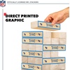 image:imageWild Sports NFL Giant Stacking Wooden Blocks  Tumbling Tower Classic Family Game Stacks  Great Gift for Any Football FanTennessee Titans