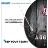 image:imageWild Sports Solid Wood College Hook amp Ring Toss Set with Direct Print HD Team Graphics  Easy Hang Hook and Ring Toss Target  Great Gift for Any NCAA FanTexas AM Aggies