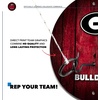 image:imageWild Sports Solid Wood College Hook amp Ring Toss Set with Direct Print HD Team Graphics  Easy Hang Hook and Ring Toss Target  Great Gift for Any NCAA FanGeorgia Bulldogs