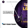 image:imageWild Sports Solid Wood College Hook amp Ring Toss Set with Direct Print HD Team Graphics  Easy Hang Hook and Ring Toss Target  Great Gift for Any NCAA FanLSU Tigers