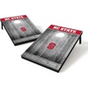 image:imageCAA College Cornhole Boards 2 x 3 Grey MDF Wood Design by Wild Sports  Comes with 8 corn hole bags in team colors Great for Football Tailgates