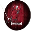 image:imageSolid Wood NFL Hook amp Ring Toss Set with Direct Print HD Team Graphics  Easy Hang Hook and Ring Toss Target  Great Gift for Any Football Fan Ring Toss Family Game for a Game RoomTampa Bay Buccaneers