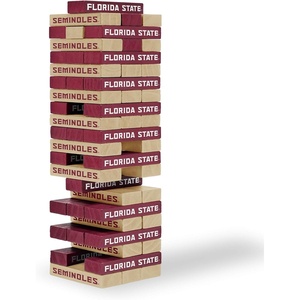 image:imageWild Sports NCAA Pro Football Tabletop Stackers Block Game for College Football Fan Dorm Game TailgateFlorida State Seminoles