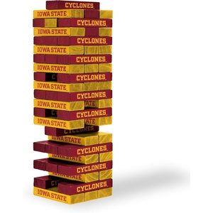 image:imageWild Sports NCAA Pro Football Tabletop Stackers Block Game for College Football Fan Dorm Game TailgateIowa State Cyclones