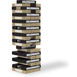 image:imageWild Sports NCAA Pro Football Tabletop Stackers Block Game for College Football Fan Dorm Game TailgatePurdue Boilermakers