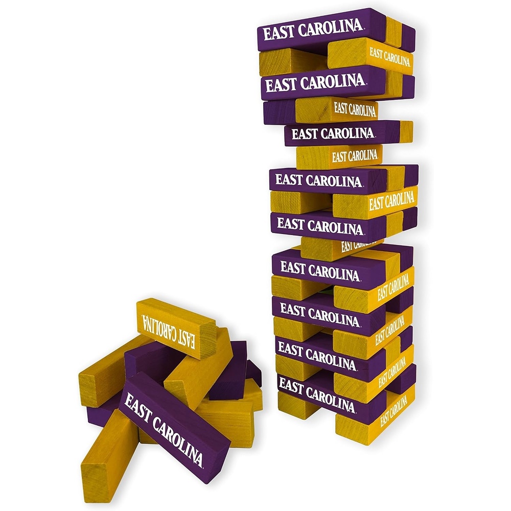 image:imageWild Sports NCAA Georgia Tech Yellow Jackets Table Top Stackers 3 x 1 x 5 Team ColorEast Carolina Pirates