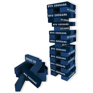image:imageWild Sports NCAA Georgia Tech Yellow Jackets Table Top Stackers 3 x 1 x 5 Team ColorBYU Cougars