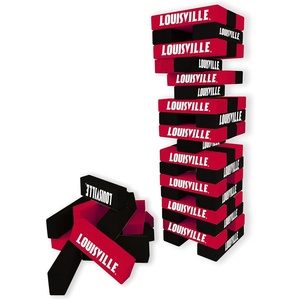 image:imageWild Sports NCAA Georgia Tech Yellow Jackets Table Top Stackers 3 x 1 x 5 Team ColorLouisville Cardinals