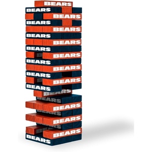 image:imageWild Sports NFL Chicago Bears Table Top Stackers 3 x 1 x 5 Team Color