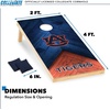 image:imageNCAA 2 x 4 Cornhole Set 8 Bags Outdoor GameAuburn Tigers