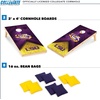 image:imageNCAA 2 x 4 Cornhole Set 8 Bags Outdoor GameLSU Tigers