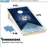 image:imageNCAA 2 x 4 Cornhole Set 8 Bags Outdoor GameNorth Carolina Tar Heels