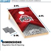 image:imageNCAA 2 x 4 Cornhole Set 8 Bags Outdoor GameOhio State Buckeyes