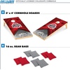 image:imageNCAA 2 x 4 Cornhole Set 8 Bags Outdoor GameOhio State Buckeyes