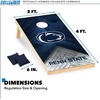 image:imageNCAA 2 x 4 Cornhole Set 8 Bags Outdoor GamePenn State Nittany Lions