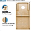 image:imageNCAA 2 x 4 Cornhole Set 8 Bags Outdoor GameTennessee Volunteers