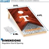 image:imageNCAA 2 x 4 Cornhole Set 8 Bags Outdoor GameTennessee Volunteers