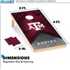 image:imageNCAA 2 x 4 Cornhole Set 8 Bags Outdoor GameTexas AM Aggies