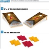 image:imageNCAA 2 x 4 Cornhole Set 8 Bags Outdoor GameUSC Trojans