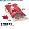 image:imageNCAA 2 x 4 Cornhole Set 8 Bags Outdoor GameUtah Utes