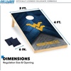 image:imageNCAA 2 x 4 Cornhole Set 8 Bags Outdoor GameWest Virginia Mountaineers
