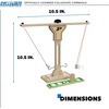 image:imageWild Sports NCAA Hook amp Ring Game Ring Toss Game 2 PlayersPurdue Boilermakers