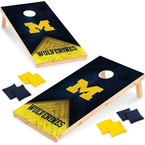 image:imageNCAA 2 x 4 Cornhole Set 8 Bags Outdoor GameMichigan Wolverines