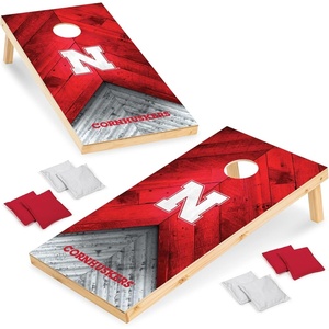 image:imageNCAA 2 x 4 Cornhole Set 8 Bags Outdoor GameNebraska Cornhuskers