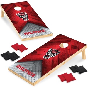 image:imageNCAA 2 x 4 Cornhole Set 8 Bags Outdoor GameNorth Carolina State Wolfpack