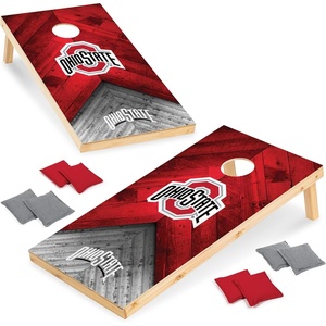 image:imageNCAA 2 x 4 Cornhole Set 8 Bags Outdoor GameOhio State Buckeyes