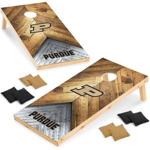 image:imageNCAA 2 x 4 Cornhole Set 8 Bags Outdoor GamePurdue Boilermakers