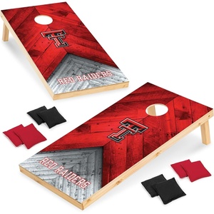 image:imageNCAA 2 x 4 Cornhole Set 8 Bags Outdoor GameTexas Tech Red Raiders