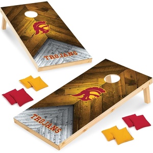 image:imageNCAA 2 x 4 Cornhole Set 8 Bags Outdoor GameUSC Trojans