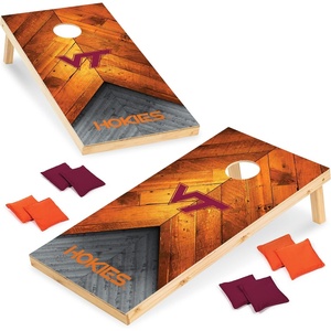image:imageNCAA 2 x 4 Cornhole Set 8 Bags Outdoor GameVirginia Tech Hokies