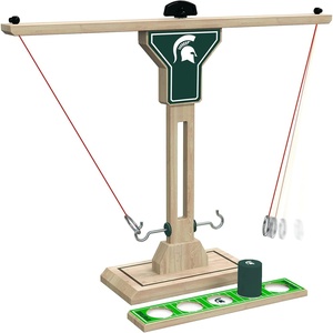 image:imageWild Sports NCAA Hook amp Ring Game Ring Toss Game 2 PlayersMichigan State Spartans