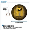 image:imageWild Sports Solid Wood College Hook amp Ring Toss Set with Direct Print HD Team Graphics  Easy Hang Hook and Ring Toss Target  Great Gift for Any NCAA FanIowa Hawkeyes