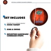 image:imageWild Sports Solid Wood College Hook amp Ring Toss Set with Direct Print HD Team Graphics  Easy Hang Hook and Ring Toss Target  Great Gift for Any NCAA FanFlorida Gators