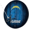 image:imageSolid Wood NFL Hook amp Ring Toss Set with Direct Print HD Team Graphics  Easy Hang Hook and Ring Toss Target  Great Gift for Any Football Fan Ring Toss Family Game for a Game RoomLos Angeles Chargers